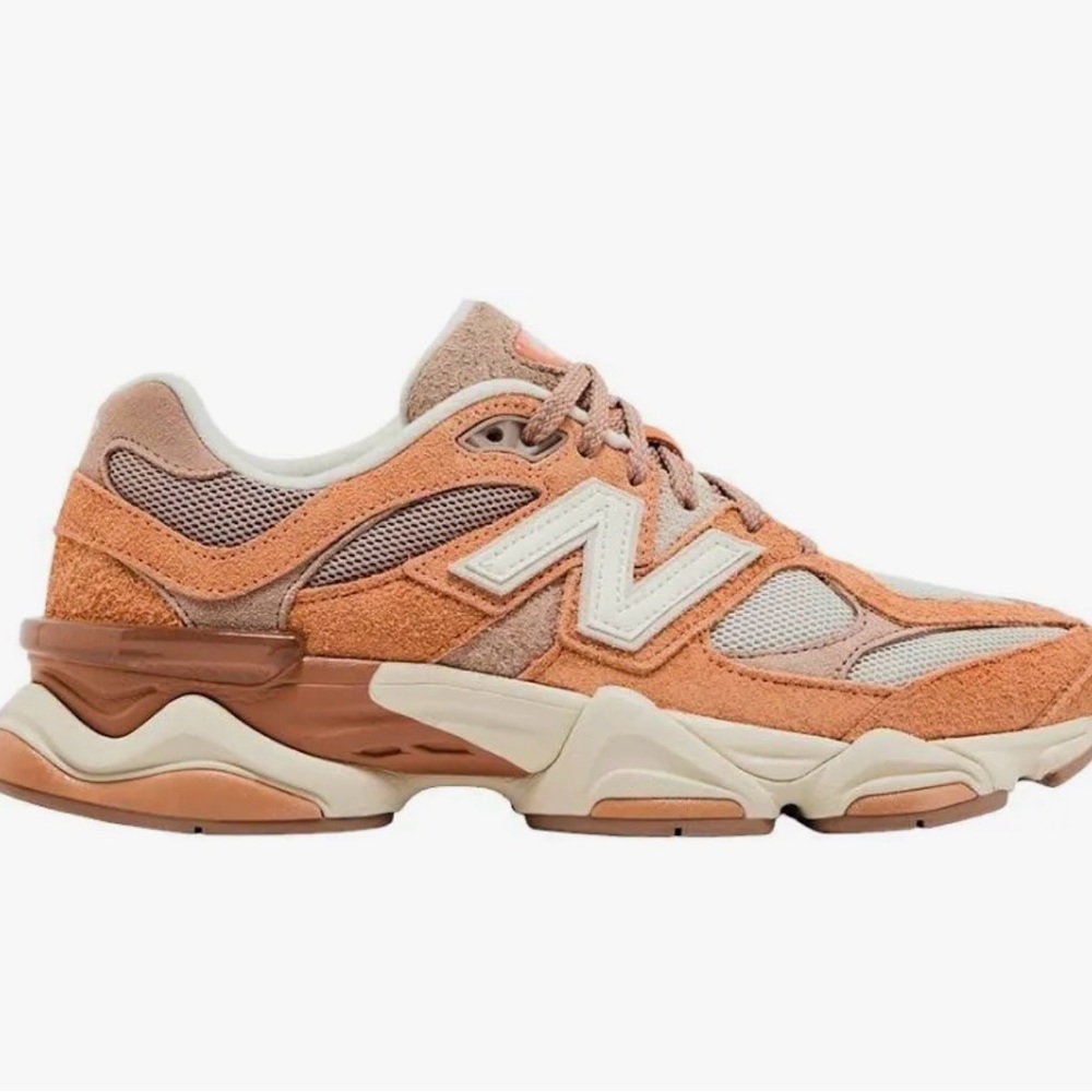 New Balance 9069s Orange Sneakers